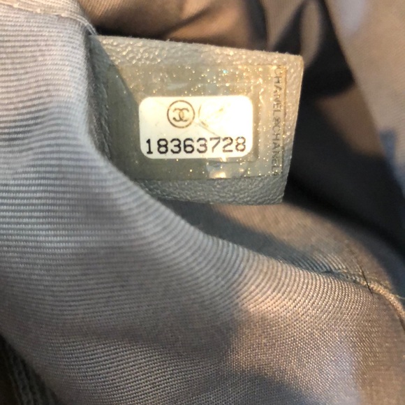 Authentic Chanel Taupe Tote with Silver Hardware - Picture 7 of 16